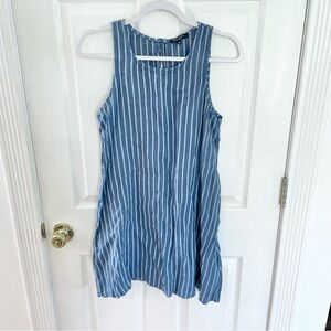 Like New Senzatempo Made in Italy 100% Linen dress XS